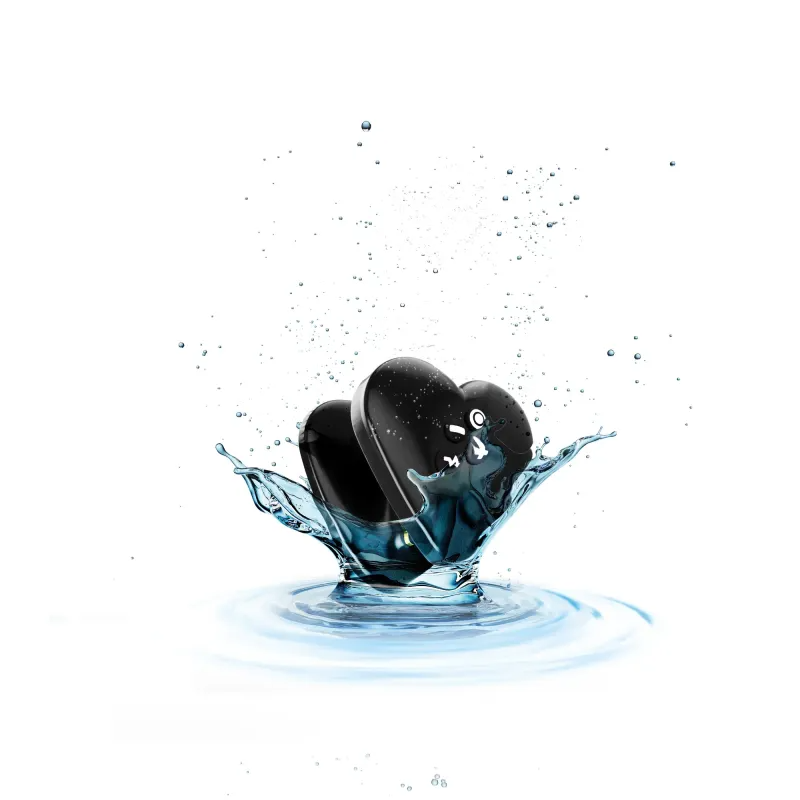 Mystim Heart's Desire eStim layonvibrator, Black